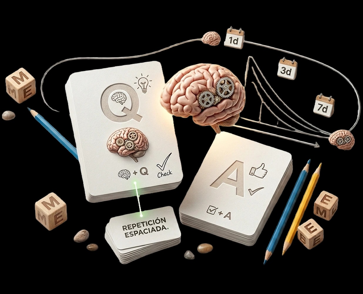 Tarjetas de repaso y flash cards